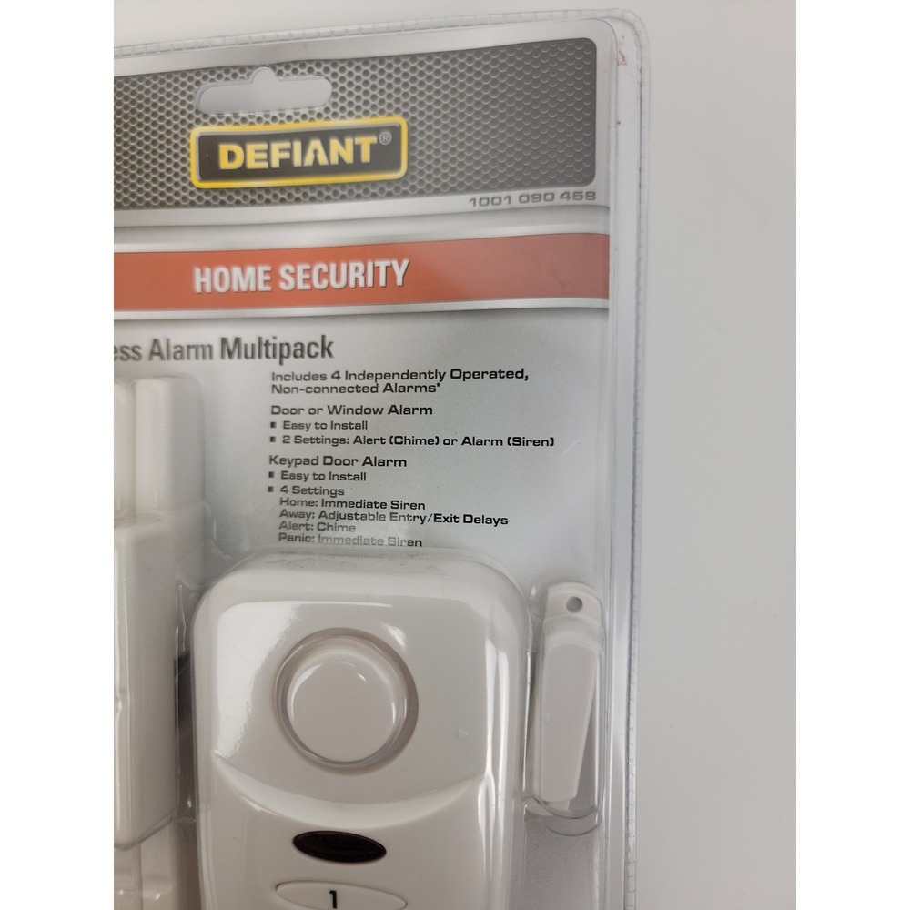 Defiant Wireless Alarm Multipack 120dB Security Door Window Keypad 1001090458 - Picture 5 of 9